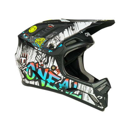 Casco MTB O'NEAL BACKFLIP RANCID Nero/Bianco
