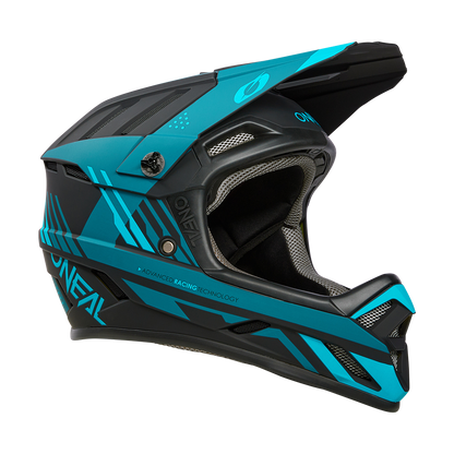 Kask MTB O'NEAL BACKFLIP STRIKE Czarny/Niebieski
