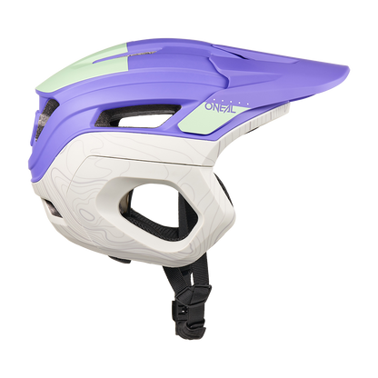 Kask MTB O'NEAL TRAPPER EVO TOPO Fioletowy