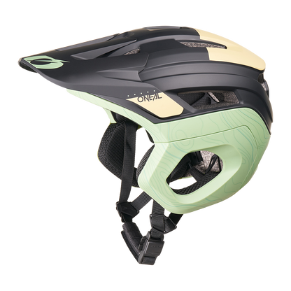 Kask MTB O'NEAL TRAPPER EVO TOPO Czarny/Sand/Mint