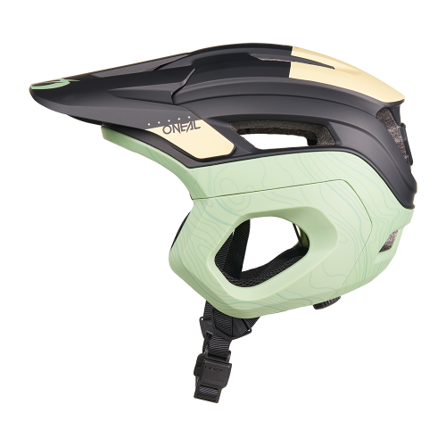 Kask MTB O'NEAL TRAPPER EVO TOPO czarny/piaskowy/miętowy