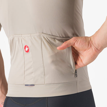 CASTELLI PROLOGO LITE Short Sleeve Jersey Beige