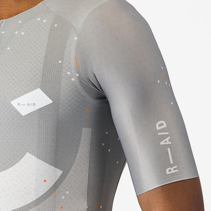 Maglia CASTELLI R-A/D Maniche Corte Multicolore Grigio