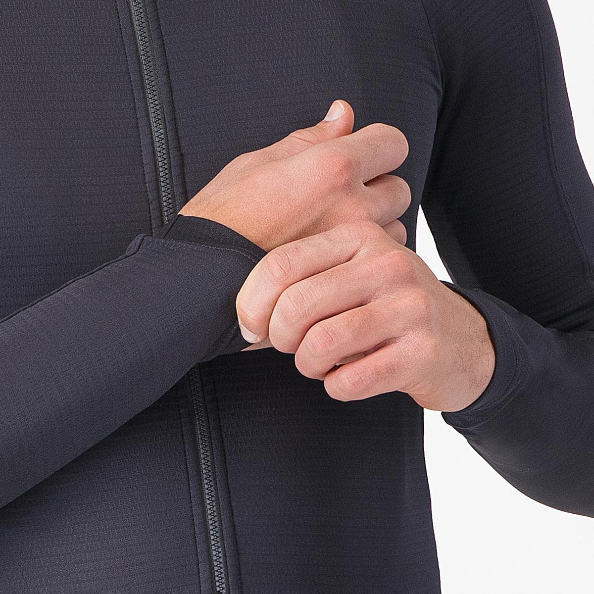 Maillot CASTELLI PURO 4 Manches Longues Dark Gray