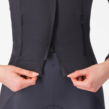 Giacca CASTELLI PERFETTO RoS 3 Donna Nero/Nero Reflex