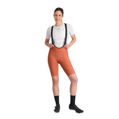 Pantaloncino Corto con Bretelle SPORTFUL PULSE Donna Arancione