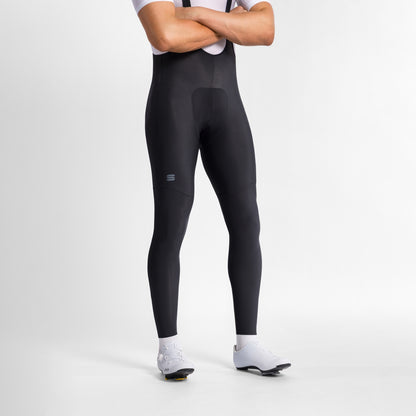 Dolge kolesarske hlače z naramnicami SPORTFUL PULSE Črna