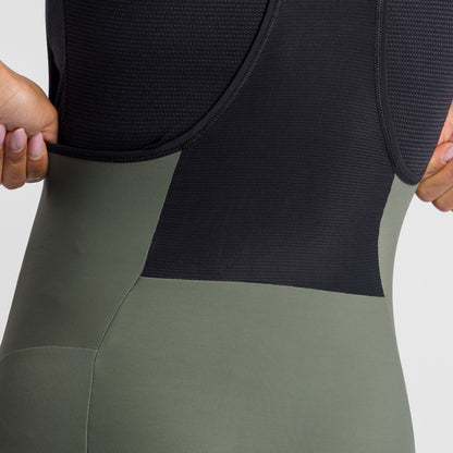 Ženske dolge kolesarske hlače z naramnicami SPORTFUL PULSE Zelena