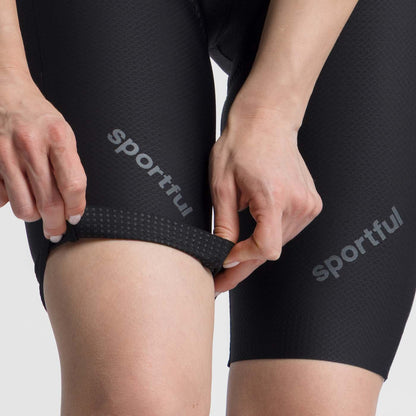Salopette Corto con Bretelle SPORTFUL HYPEREPIC Donna Nero