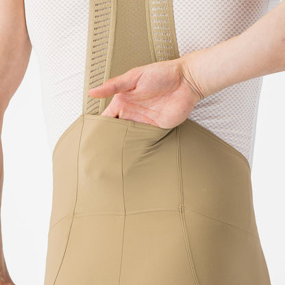 CASTELLI ESPRESSO 2 Bib Short Beige Elmwood