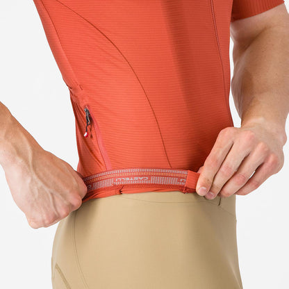 CASTELLI ESPRESSO 2 Short Sleeve Jersey Paprika