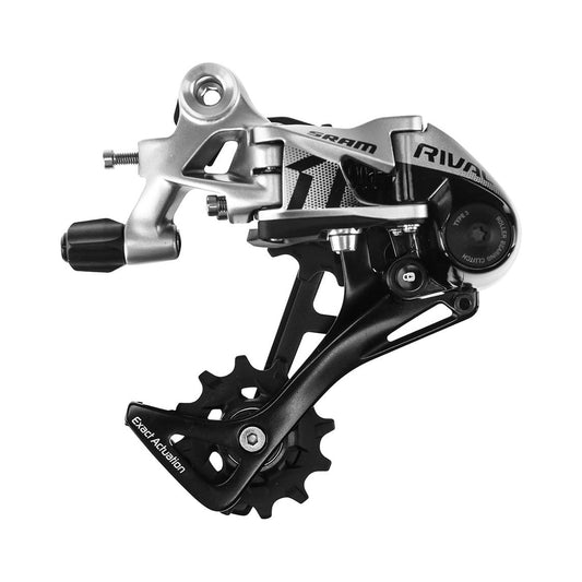 SRAM RIVAL 1 11-speed rear derailleur with long cage – product view on a white background