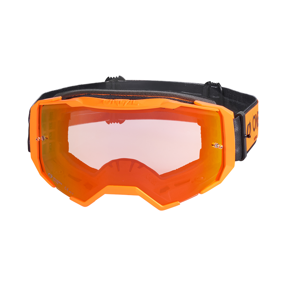 Mask O'NEAL B-22 CORE Svart/Orange Radiium