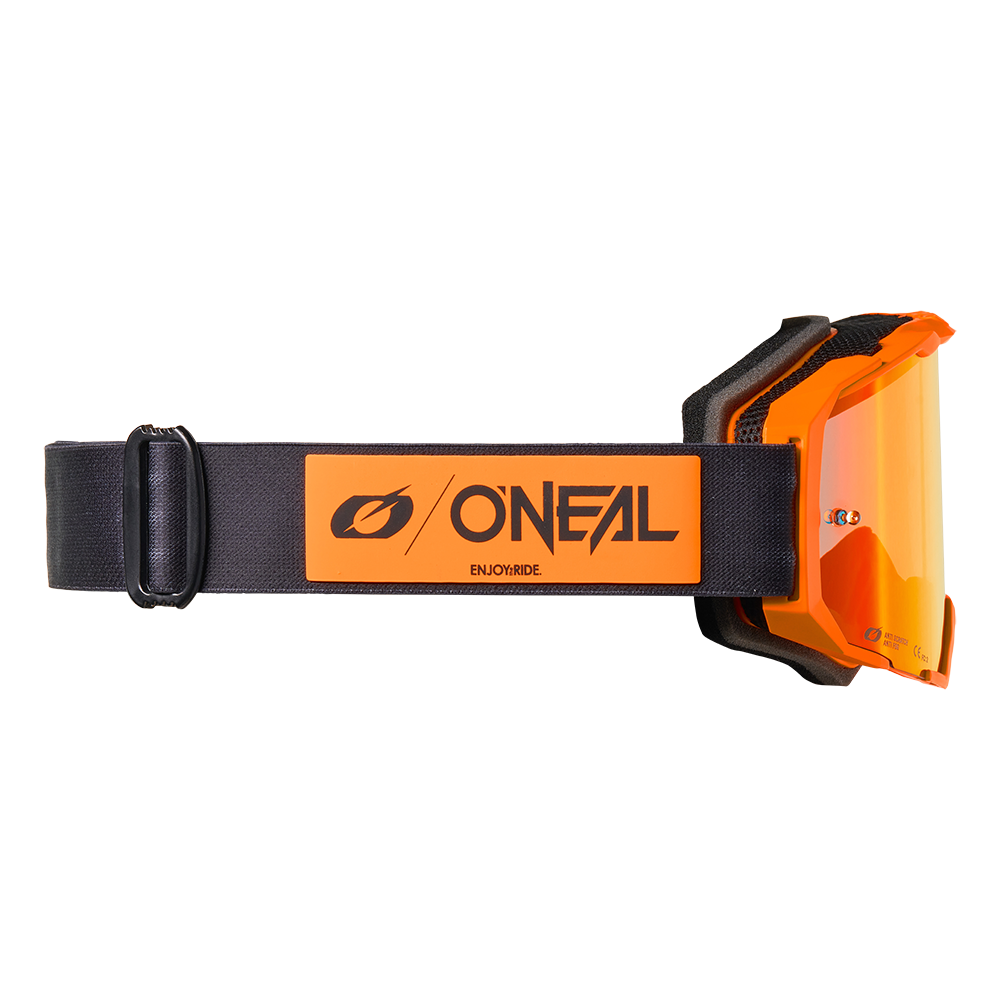 Mask O'NEAL B-22 CORE Svart/Orange Radiium