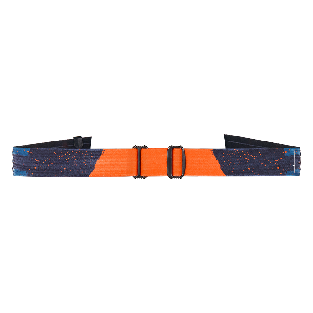 Maschera O'NEAL B-22 PAINT Blu/Arancione