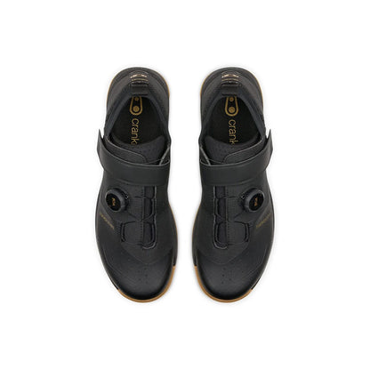 Chaussures VTT CRANKBROTHERS MALLET TRAIL BOA CLIP Noir/Or — vue de dessus