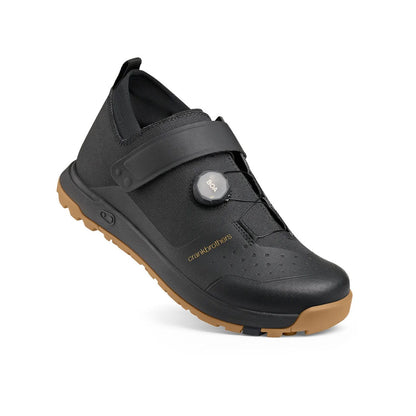 Chaussures VTT CRANKBROTHERS MALLET TRAIL BOA CLIP Noir/Or — vue trois quarts