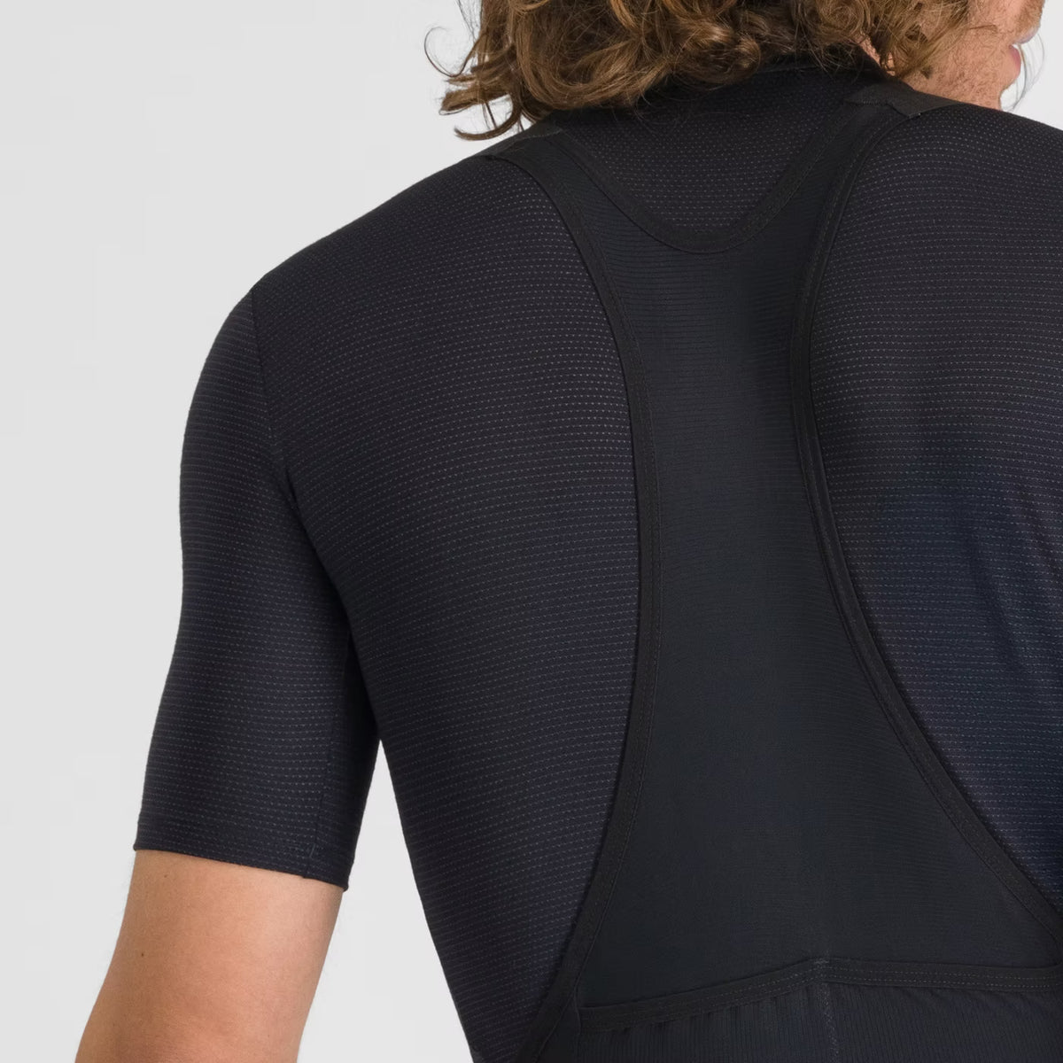 Μαύρη ισοθερμική μπλούζα SPORTFUL MERINO με κοντά μανίκια