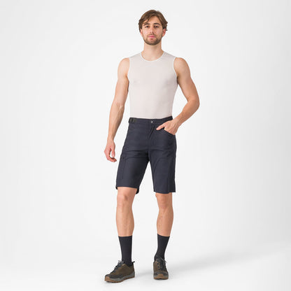 Short CASTELLI UNLIMITED ADVENTURE BAGGY Nero