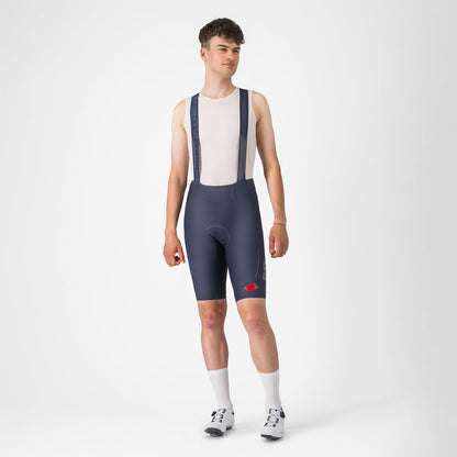 CASTELLI ESPRESSO R--A/D Bib Shorts Blue