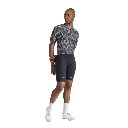 SPORTFUL G-SUIT Short Sleeve Suit Black/White