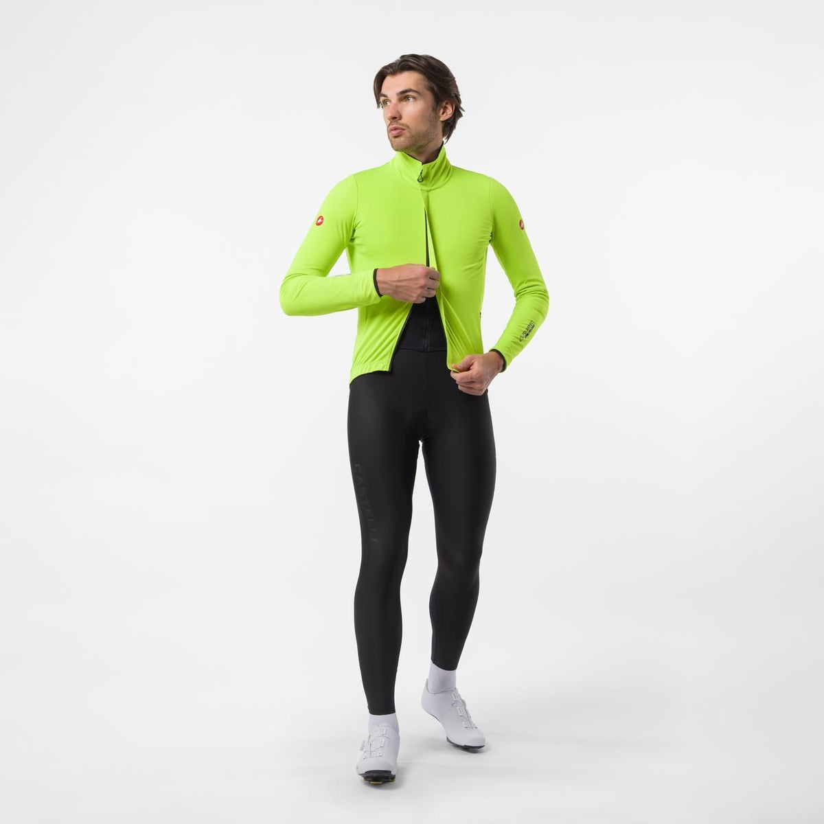 Bunda CASTELLI ALPHA 150 elektricky žlutá/černá