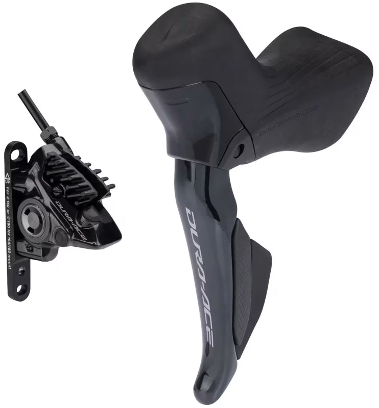 SHIMANO DURA-ACE DI2 R9270 Left Lever and Front Caliper Double Flat Mount 2x12-speed