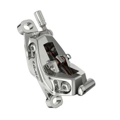 Přední brzda SRAM LEVEL ULTIMATE STEALTH 4 písty Stříbrná