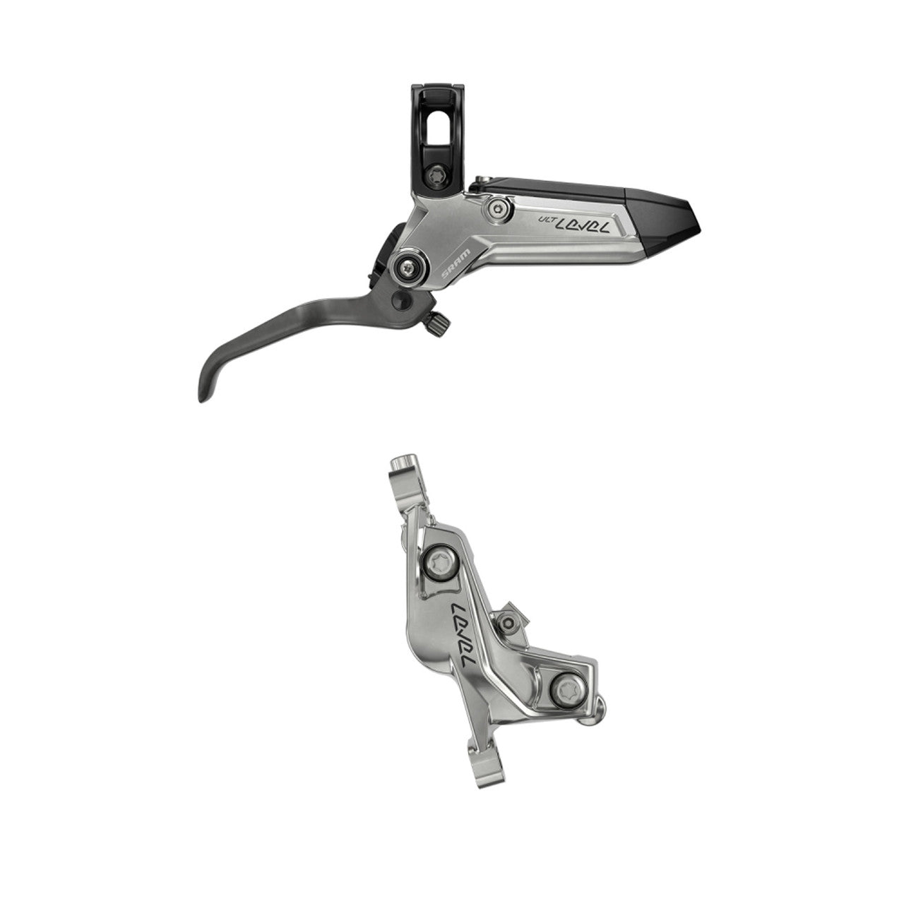 Frein Avant SRAM LEVEL ULTIMATE STEALTH 4 pistons Argent