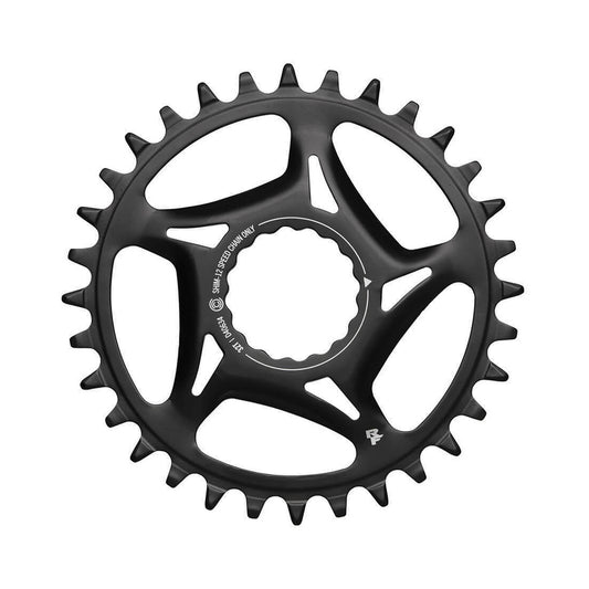 Zębatka jednorzędowa RACE FACE SHIMANO CINCH, 12-rzędowa, Direct Mount — widok zębatki na białym tle