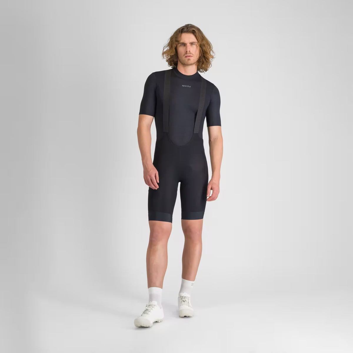 Μαύρη ισοθερμική μπλούζα SPORTFUL MERINO με κοντά μανίκια