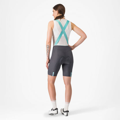 CASTELLI PRIMA 2 DT Women's Bib Short Dark Grey