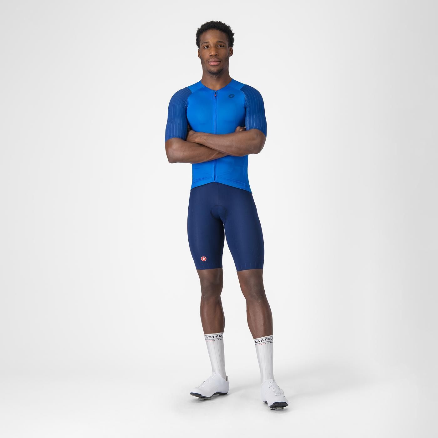 CASTELLI FREE AERO RACE S Navy Bib Shorts