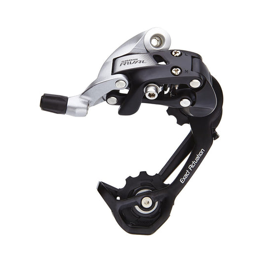 SRAM RIVAL 22 11-speed medium-cage rear derailleur – product view on a white background