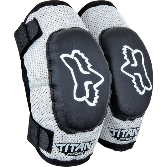 Coderas FOX PEEWEE TITAN Junior Negro/Plata