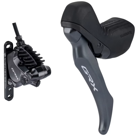 Ляв лост Mono и преден спирачен апарат SHIMANO GRX BL-RX820 + BR-RX820 Flat Mount
