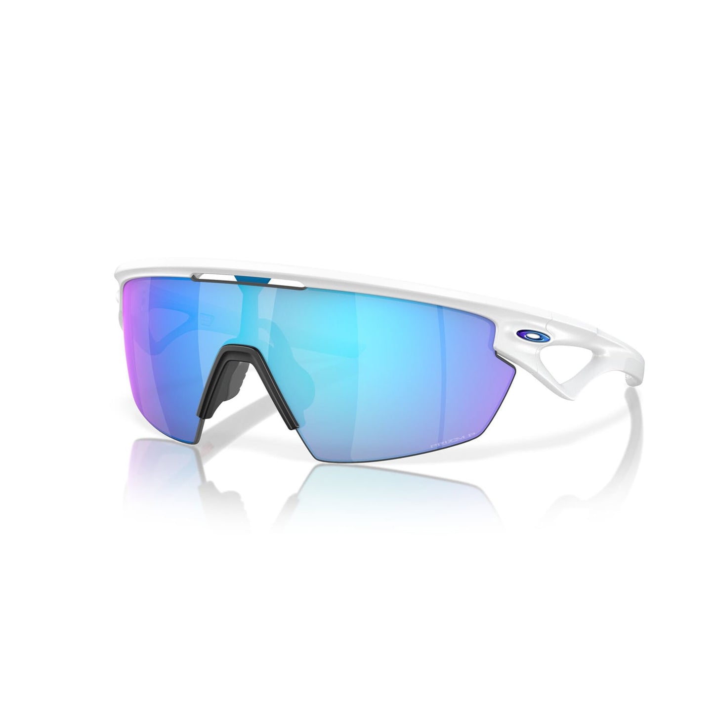 Lunettes OAKLEY SPHAERA Blanc Matt Prizm Sapphire Polarized - 0OO9403-0236