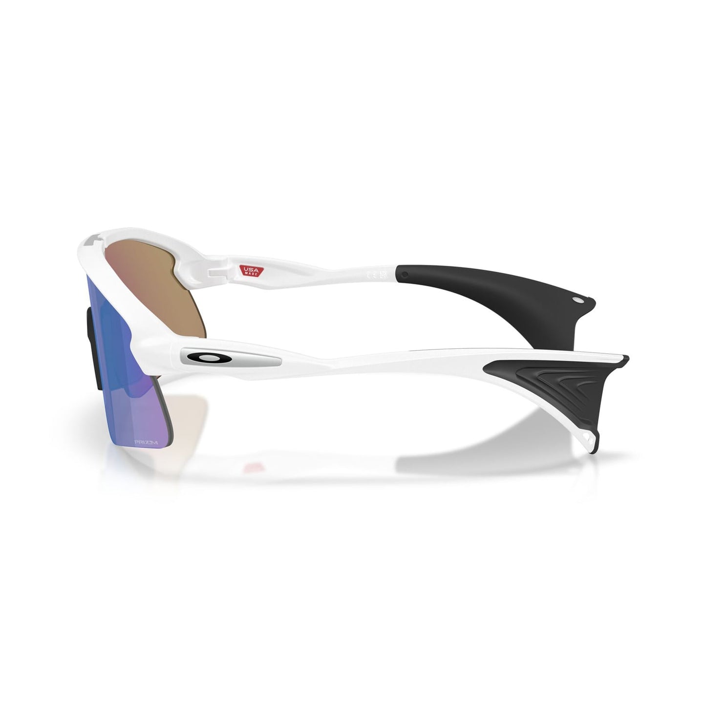Lunettes OAKLEY STUNT DEVIL S Blanc Matt Prizm Sapphire