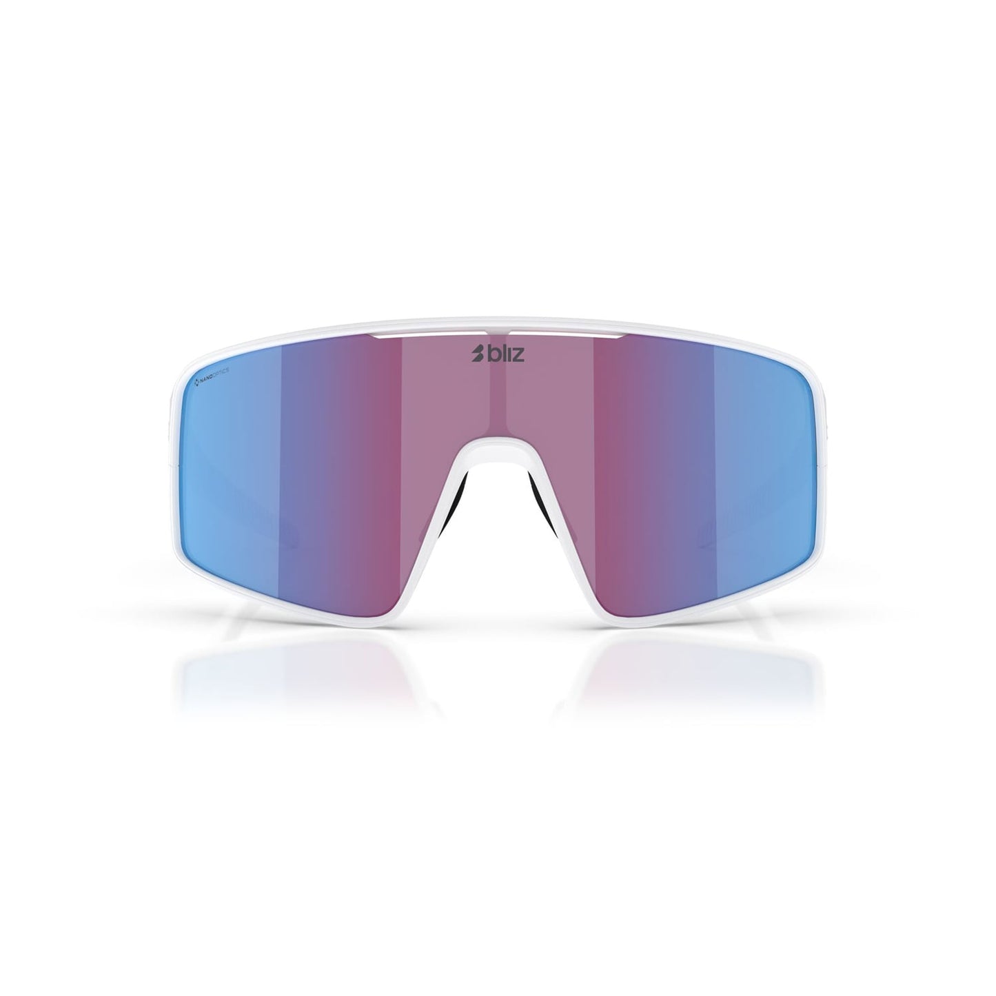 Lunettes BLIZ P001 S Blanc Ecran Rose Violet Bleu Iridium
