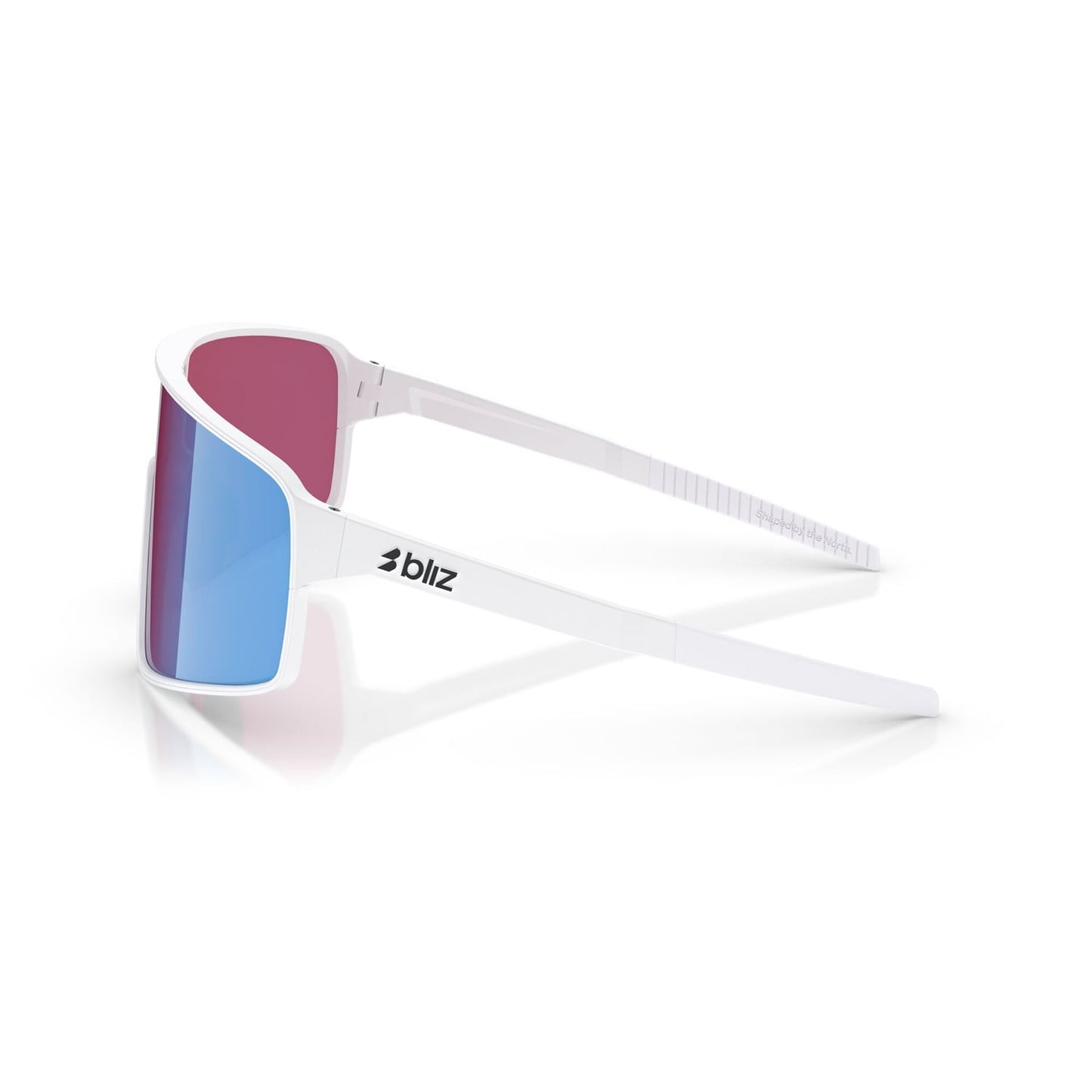 Lunettes BLIZ P001 S Blanc Ecran Rose Violet Bleu Iridium
