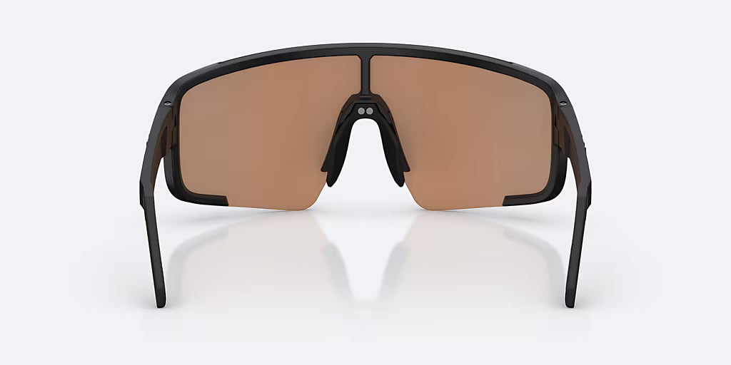 Lunettes BLIZ P003 SMALL Noir Matt Écran Coral/Orange Bleu Iridium