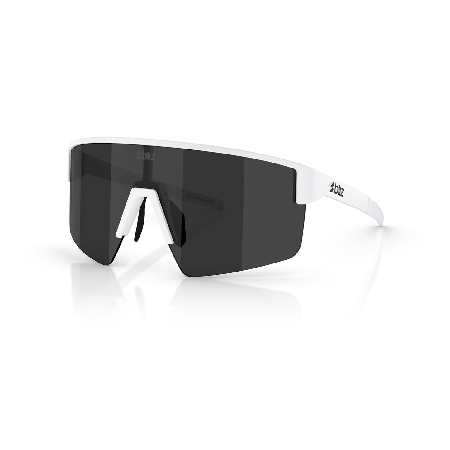 Lunettes BLIZ P004 SMALL Blanc Matt Verre Smoke