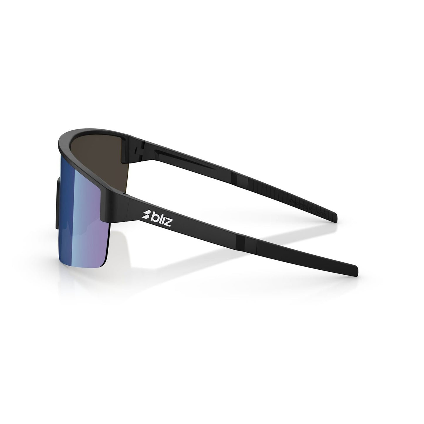 Lunettes BLIZ P004 Noir Matt Verre Bleu Iridium