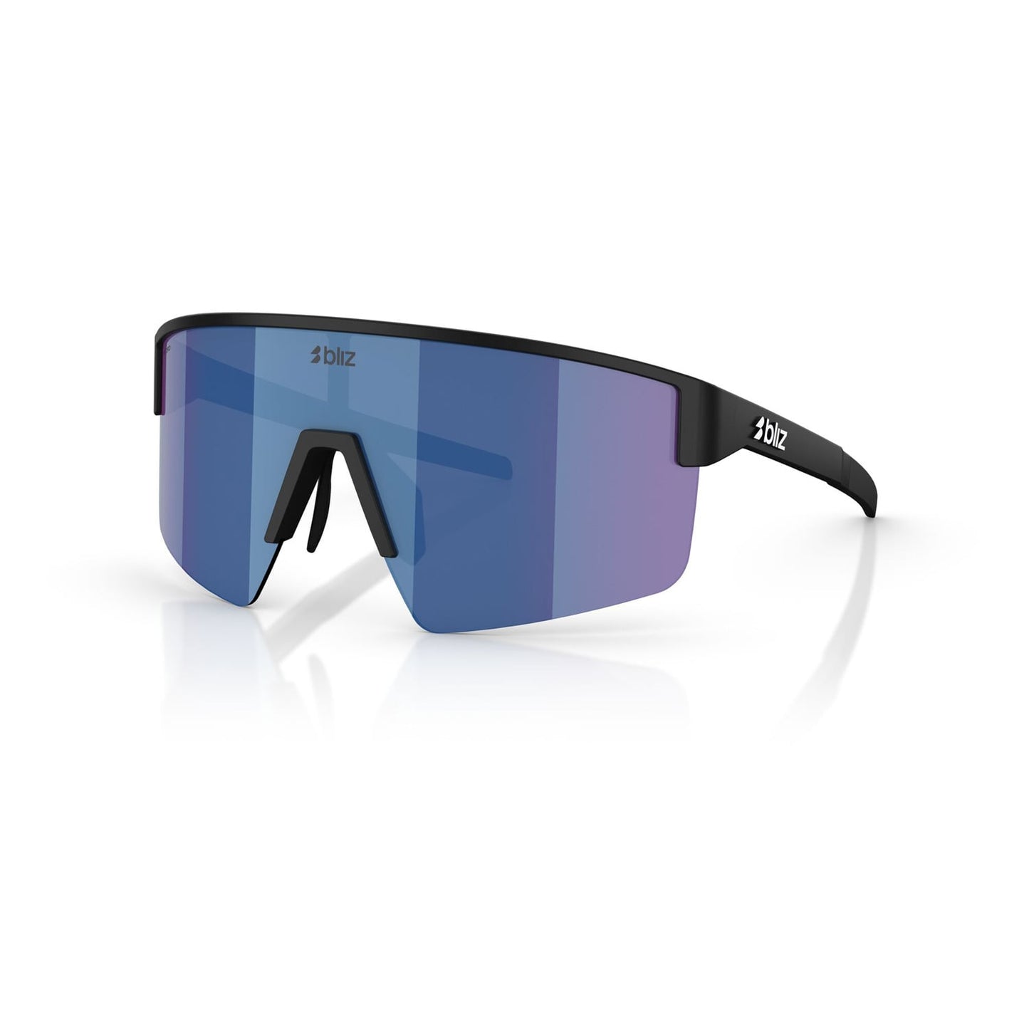 Lunettes BLIZ P004 Noir Matt Verre Bleu Iridium