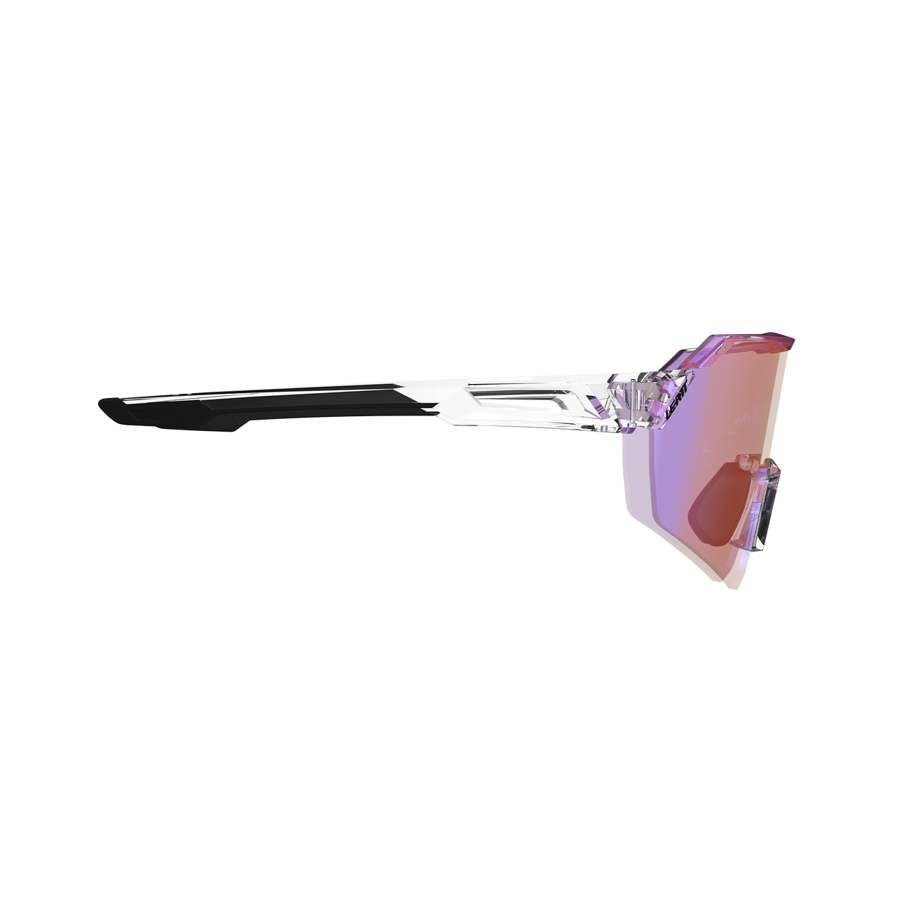 LEATT RIDEVIZ LITE LARGE Brille Transparent Iriz Crystal Fuschia Glas
