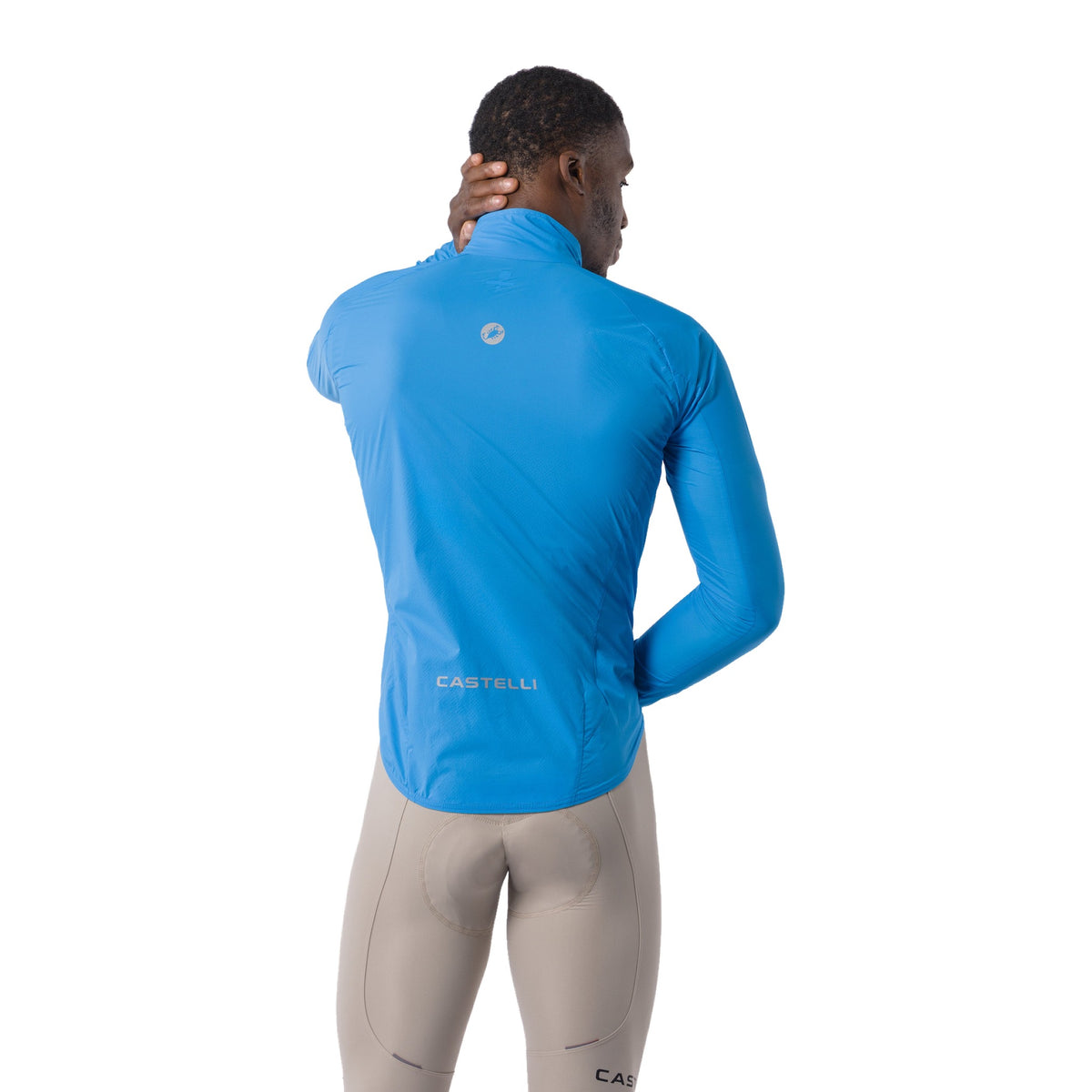Jakna CASTELLI Transition Air plava – pogled straga