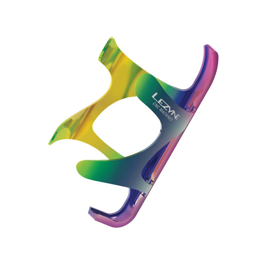 LEZYNE CNC ALLOY CAGE Bottle Cage Neo Metallic