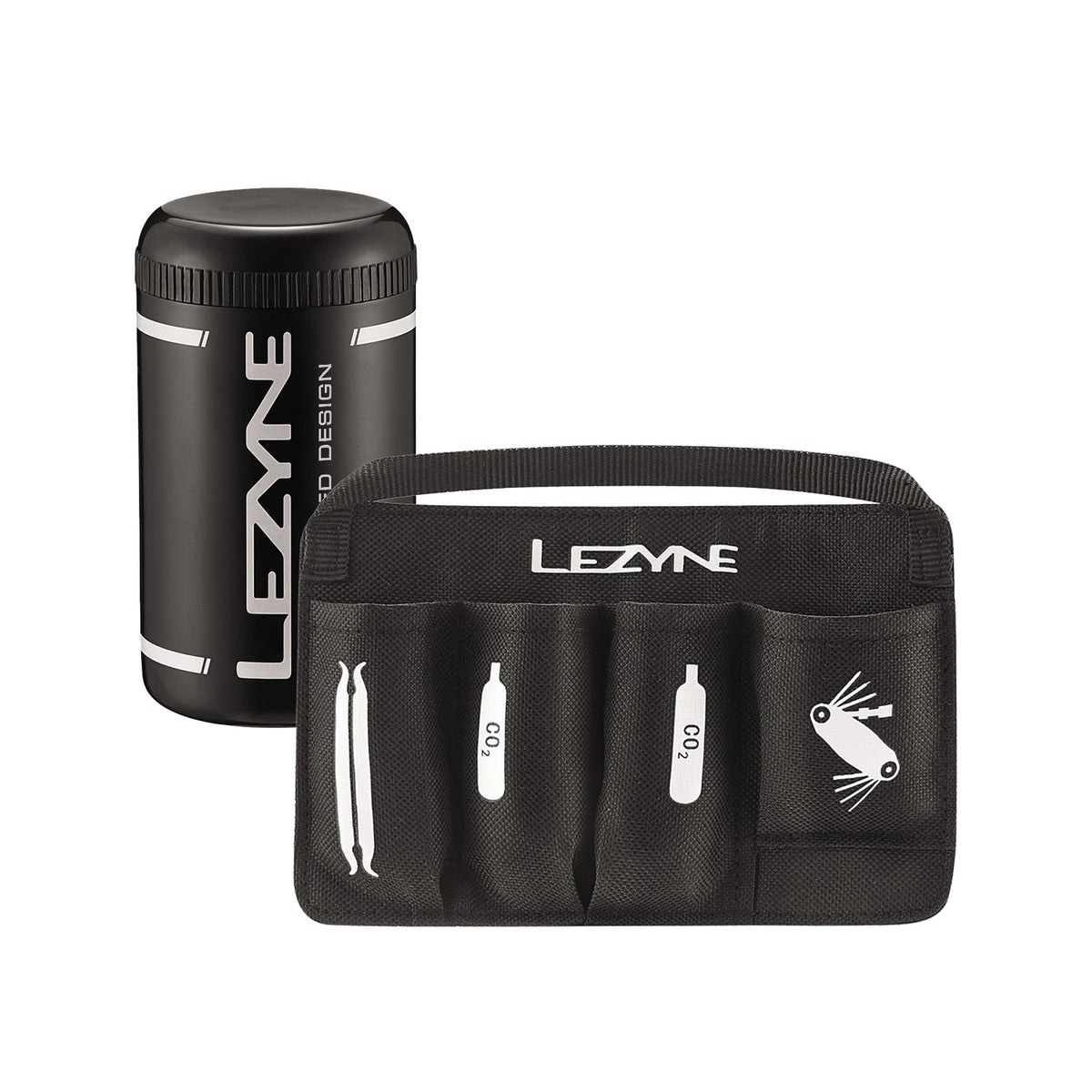LEZYNE FLOW CADDY BOX 500 ml tööriistapudel organiseerijaga