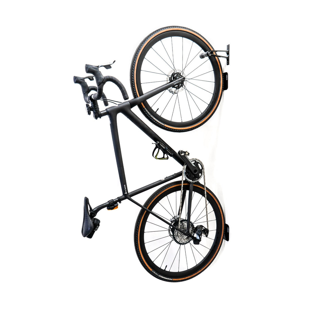 Nástenný hák na bicykel LEZYNE CNC hliníkový čierny