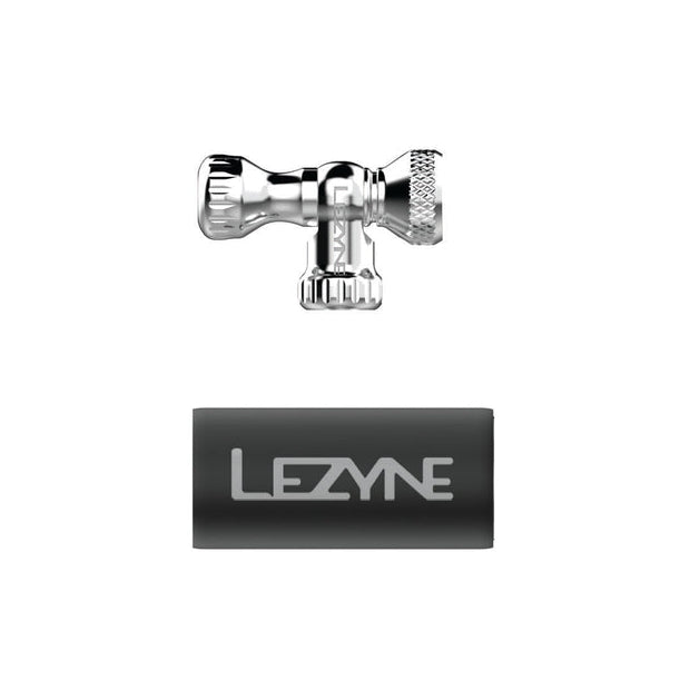 CO2-pumphuvud LEZYNE CONTROL DRIVE CO2 Silver